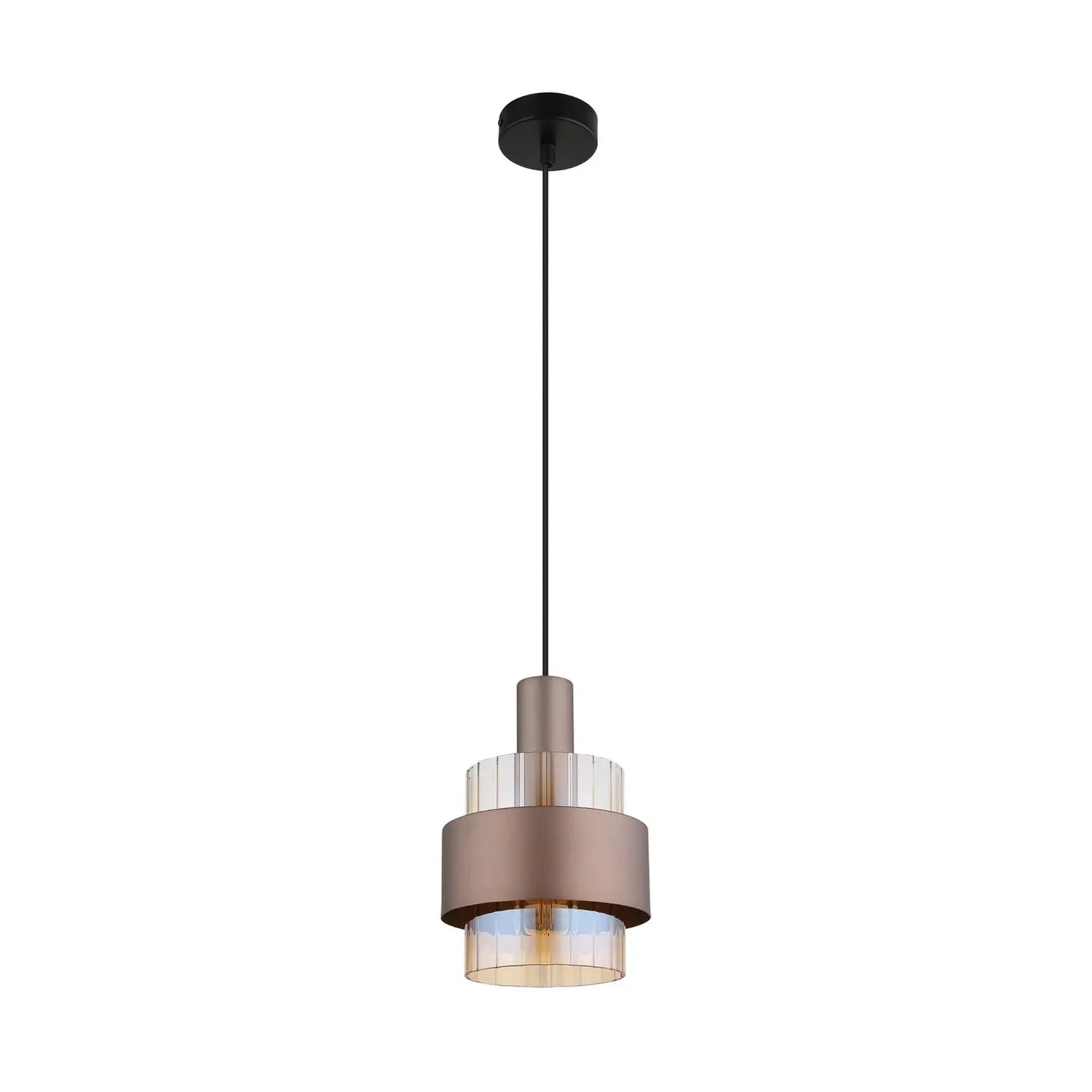 B-Ware Globo Hängelampe Milley Deckenleuchte Lampe Bronzefarben Metall 19 Cm - 9007371462674
