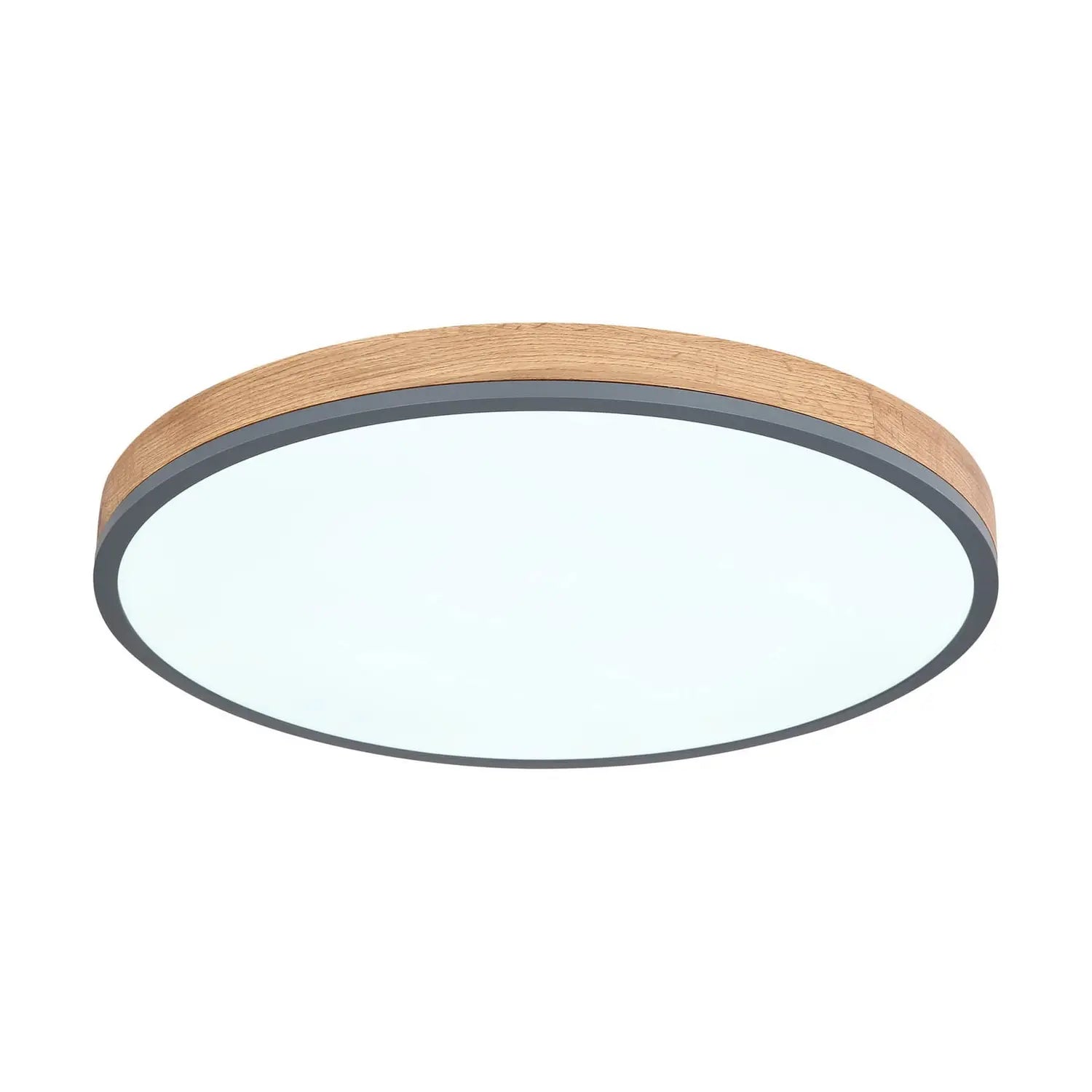 B-Ware Globo Deckenleuchte Doro Cct Led Deckenlampe Deckenlicht ø 60 Cm Holz Leuchte  - 9007371436569