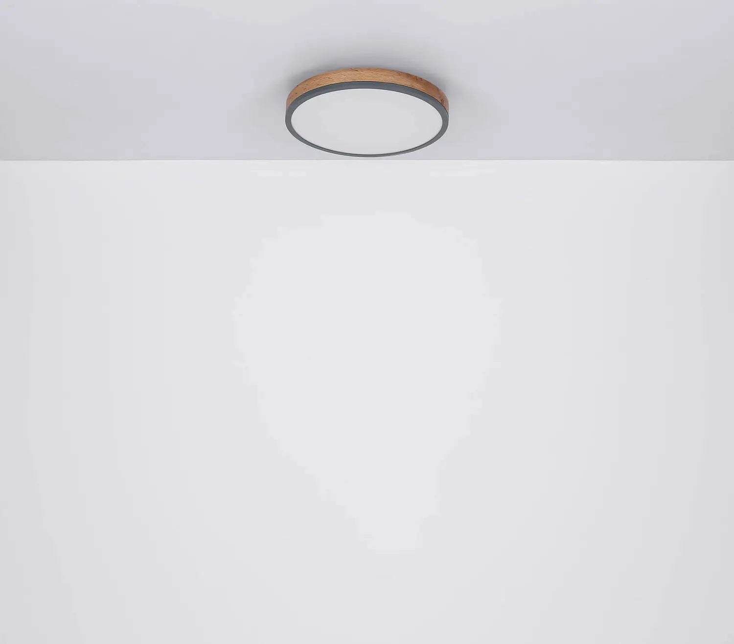 B-Ware Globo Deckenleuchte Doro Cct Led Deckenlampe Deckenlicht ø 60 Cm Holz Leuchte  - 9007371436569