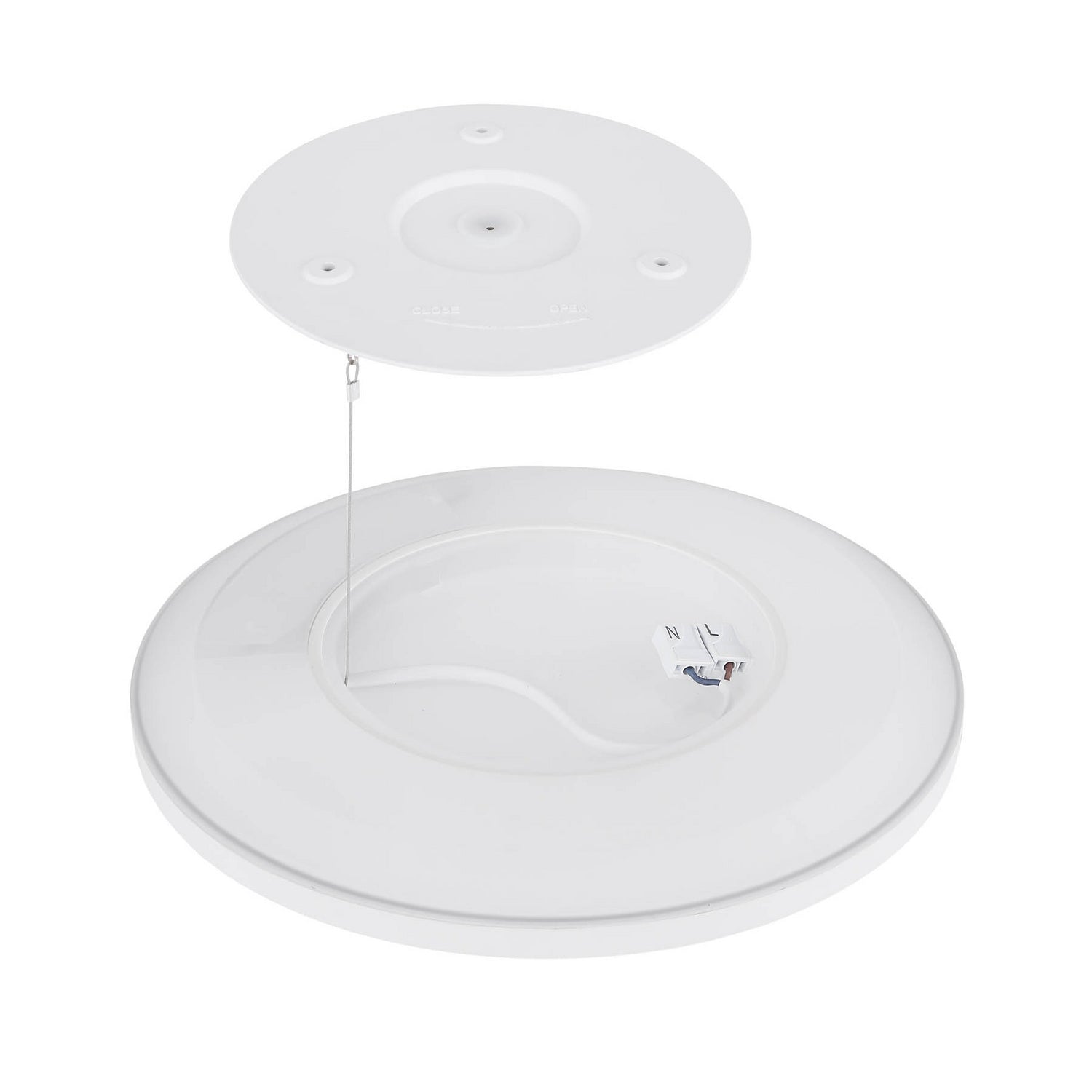 B-Ware Globo Deckenlampe Sapana Lampe Led Weiß ø 42 Cm Dimmbar Hintergrundlicht Ip44 - 9007371408405