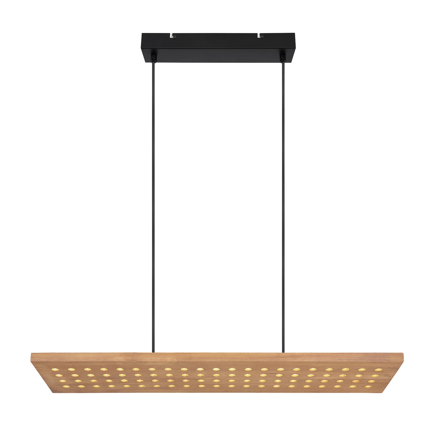 B-Ware Globo Pendelleuchte Hängelampe Leuchte Led Dolores Schwarz Matt Hellbraun - 9007371428700
