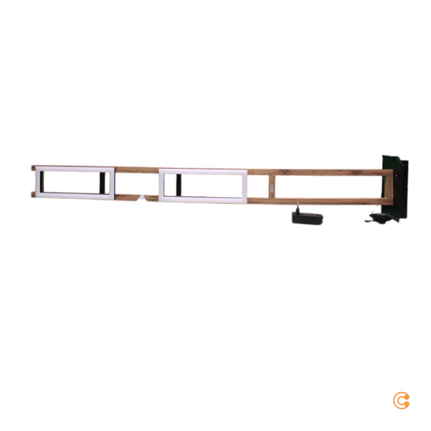 Globo Led Stehlampe Illa Holzleuchte Lichtquelle Wohnzimmerlampe Holzdesign B-Ware - 9007371439058