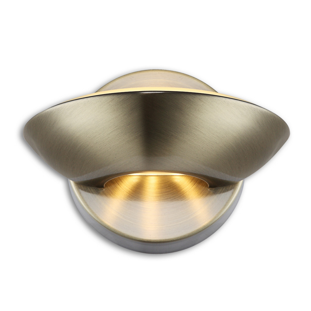 Globo Led Wandleuchte Lampe Cosimo Altmessing Warmweiß 510lm 230 V Metall Spot B-Ware - 9007371307616