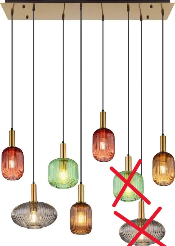 Globo Lighting Normy Hängeleuchte Pendelleuchte messingfarben SIEHE TEXT/FOTO228 - 9007371443697