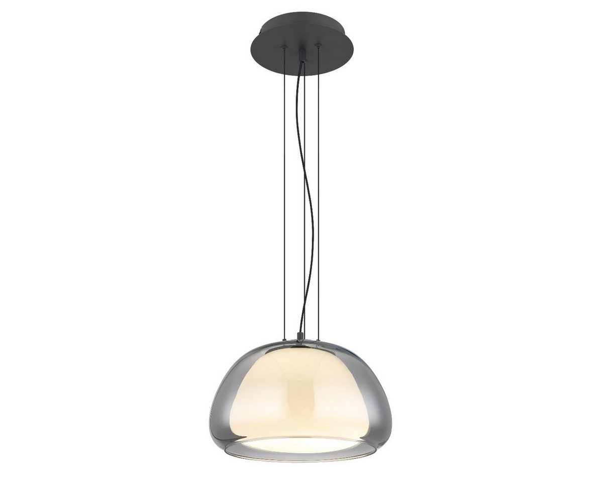 Globo Pendelleuchte Haakon Hängelampe LED anthrazit rauchglas dimmbar Esszimmer - 9007371487097