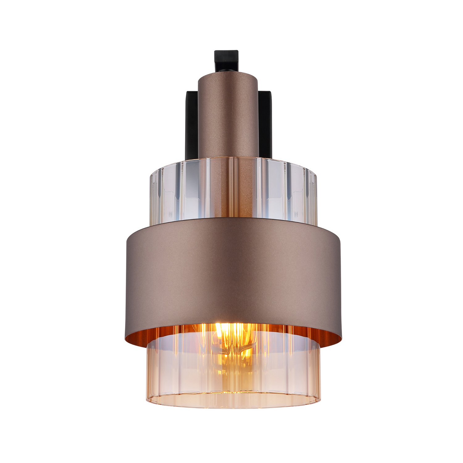 Globo Wandlampe Leuchte Milley Bronzefarben Metall Höhe 30 Cm E27 60 W Lampe Spot B-Ware - 9007371462681