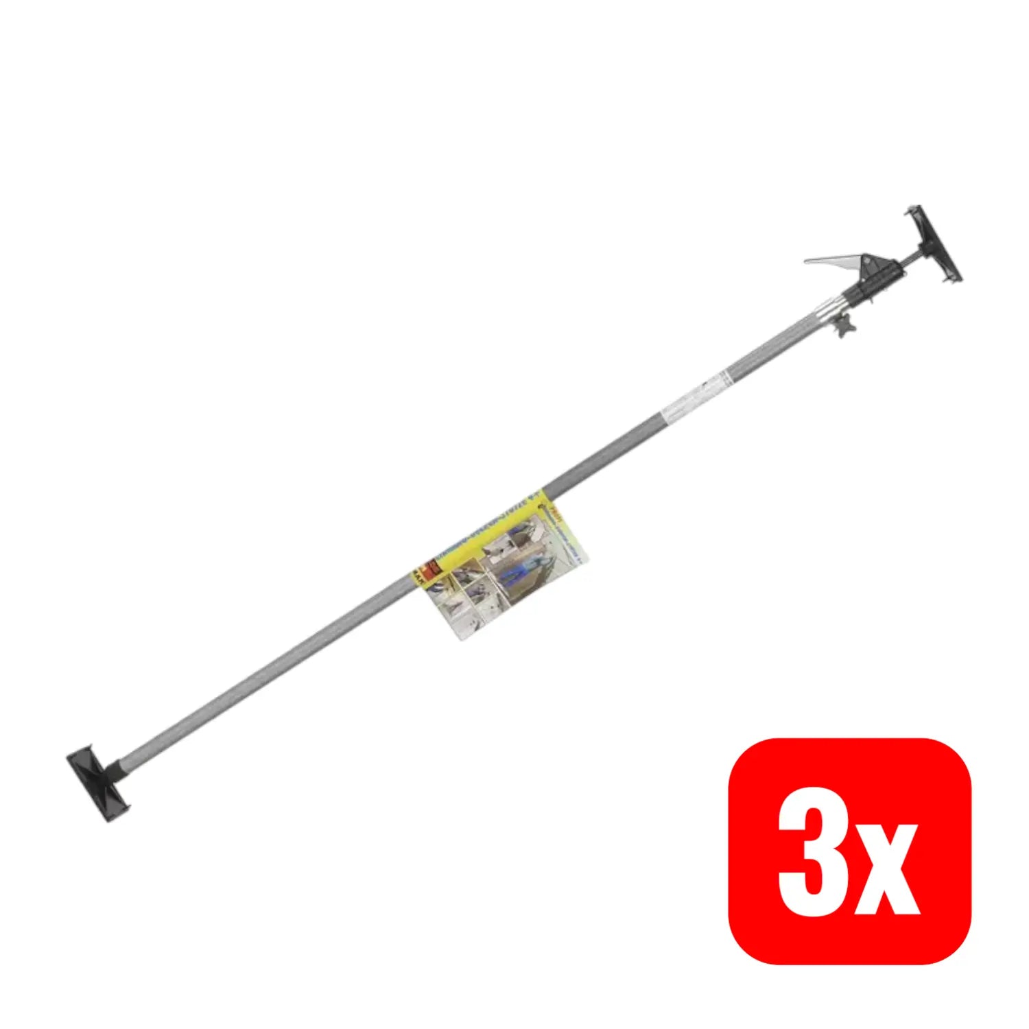 B-Ware Glück Baustütze Deckenstütze Qs70 Längenverstellung 1,55   3,10 M 110 Kg 3 Stück - 4032237972160