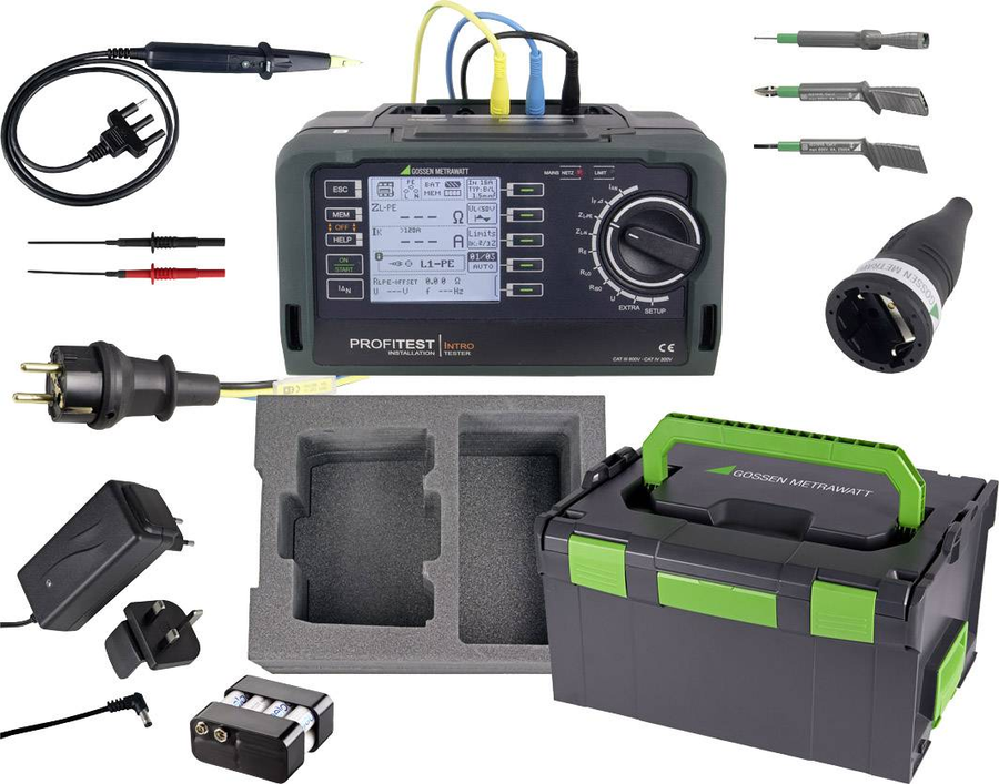 Gossen Metrawatt Meisterpaket Profitest Intro Installationstester Defektware D-Ware - 4012932127324