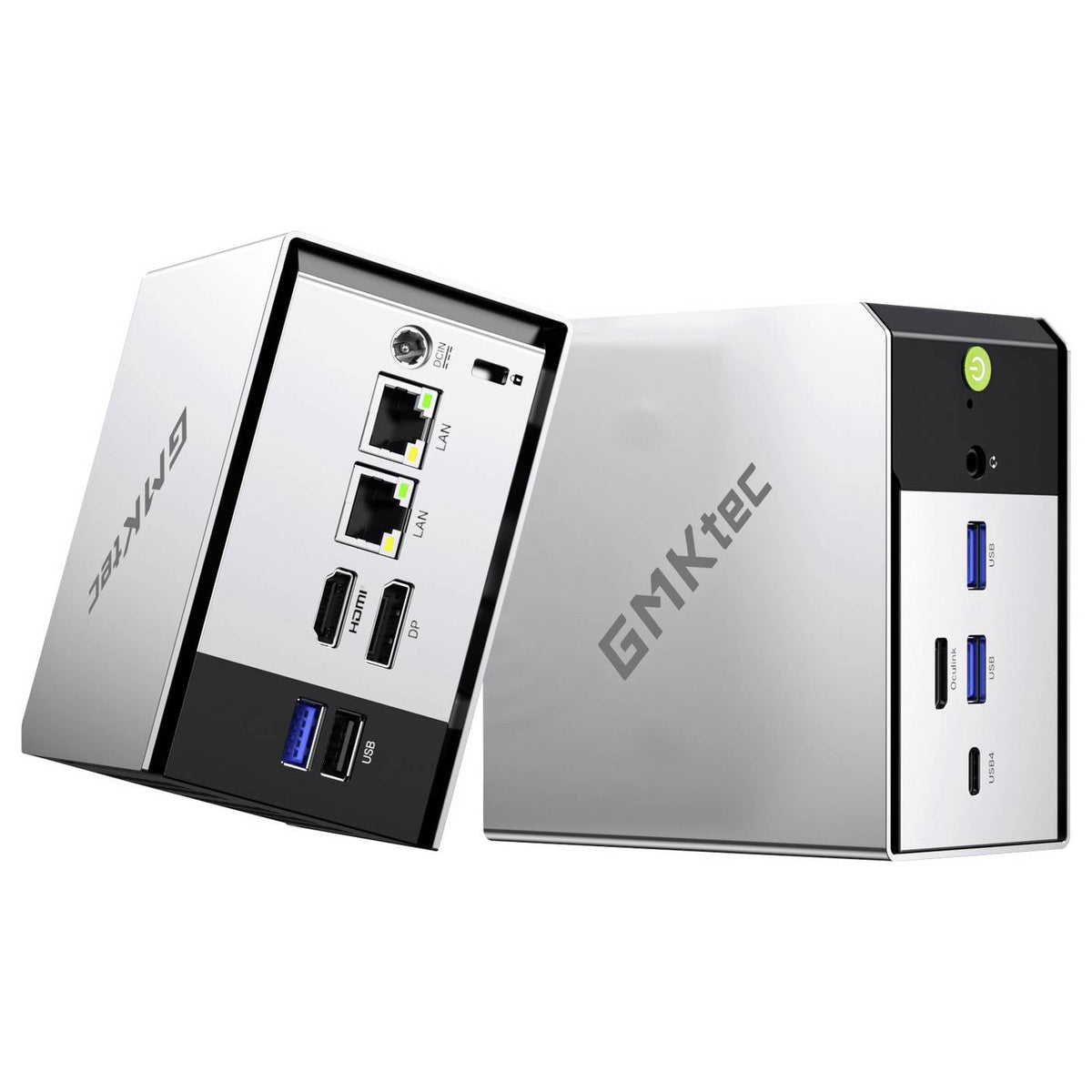 GMKtec Mini PC Kompakt Computer Desktop AMD Ryzen 5 6650H Win11Pro 16GB 512GB - 6972570964454