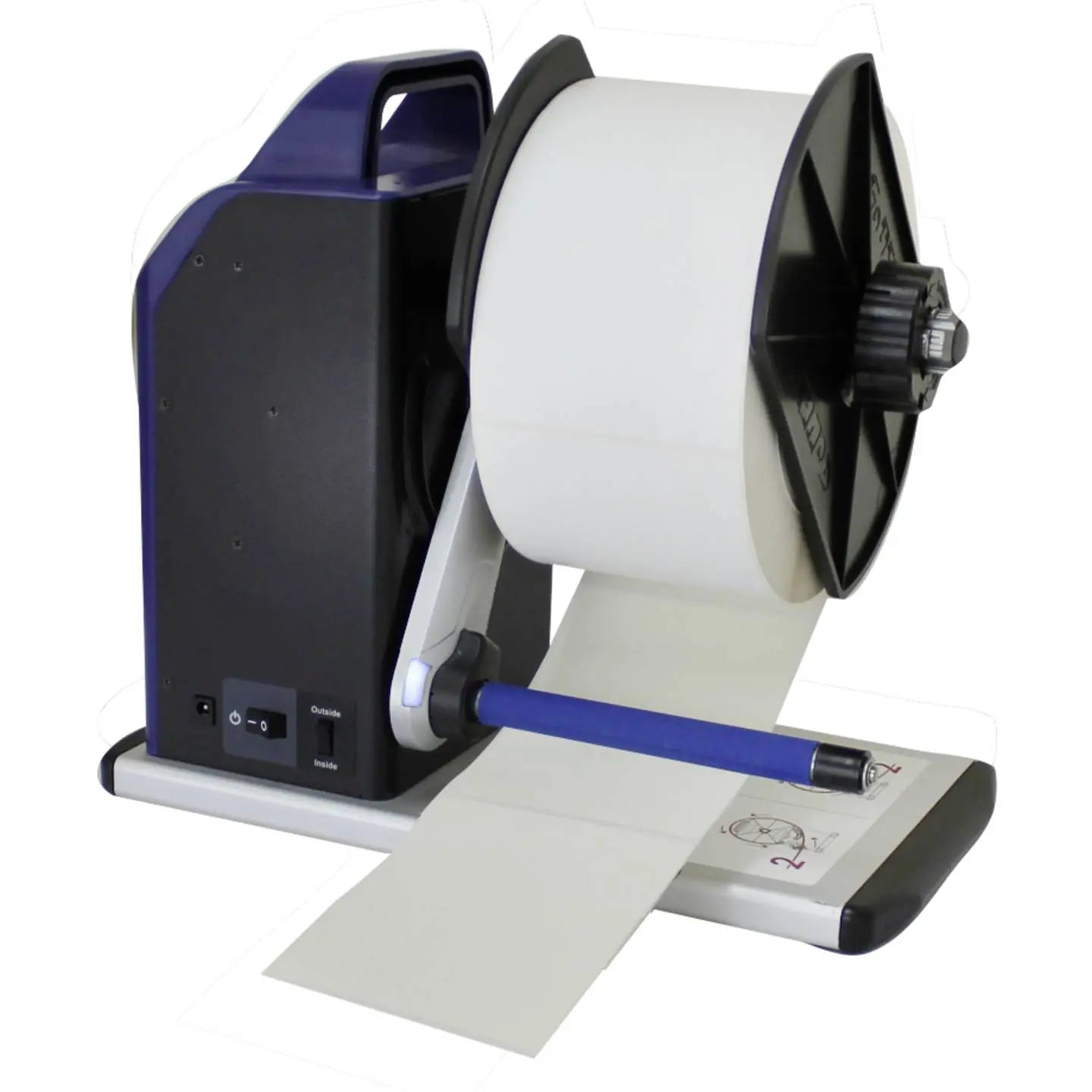 D-Ware Godex Beschriftungsgeräte Zubehör Aufwickler Label T10 Farbige Le Ds Defektware - 4040329199876