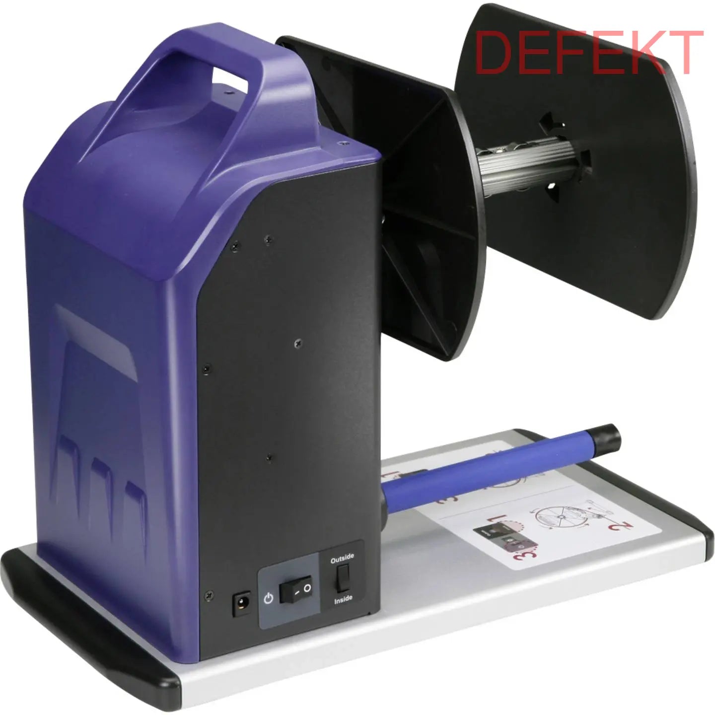 D-Ware Godex Beschriftungsgeräte Zubehör Aufwickler Label T10 Farbige Le Ds Defektware - 4040329199876