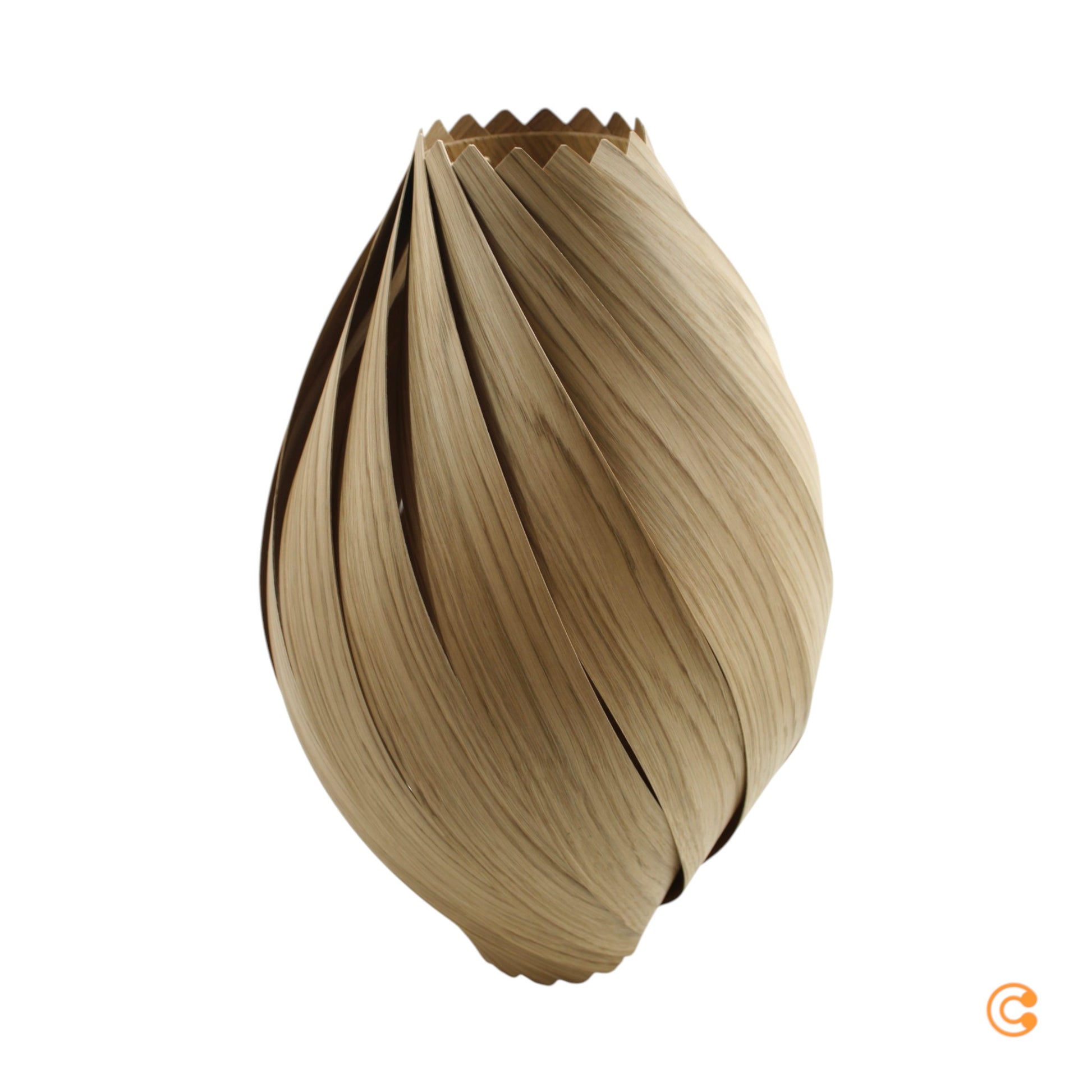 Gofurnit Pendellampe Hängelampe Ardere Eiche Lampenschirm Leuchte 50 cm - 4260763610311