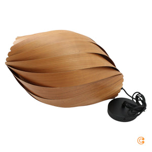 B-Ware Gofurnit Pendellampe Hängeleuchte Ardere Kirschbaum Leuchte Höhe 40 cm E27 LED