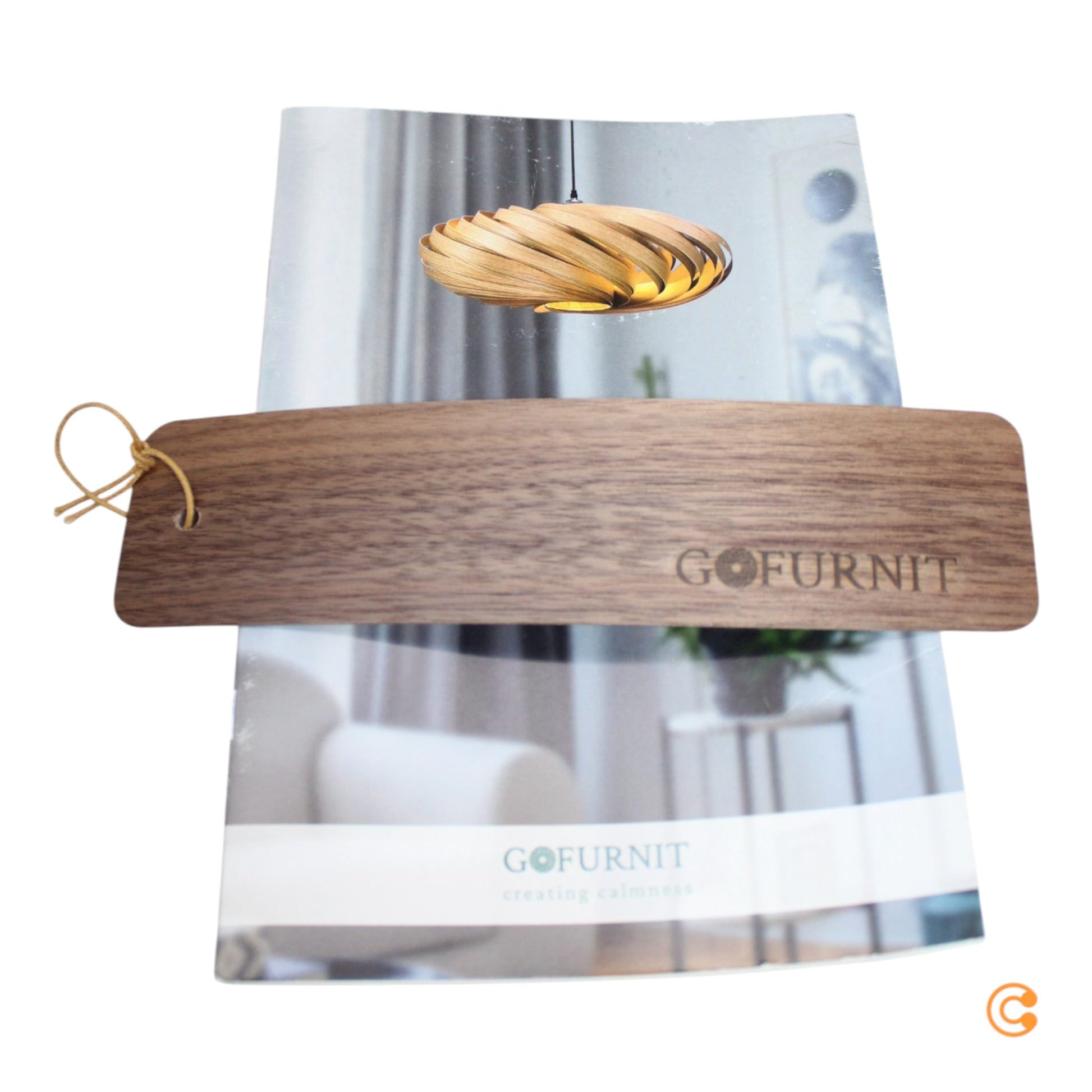 Gofurnit Wandleuchte Wandlampe Veneria Nussbaum Holzlampe Lichtquelle Wohnzimmer - 4260763610038