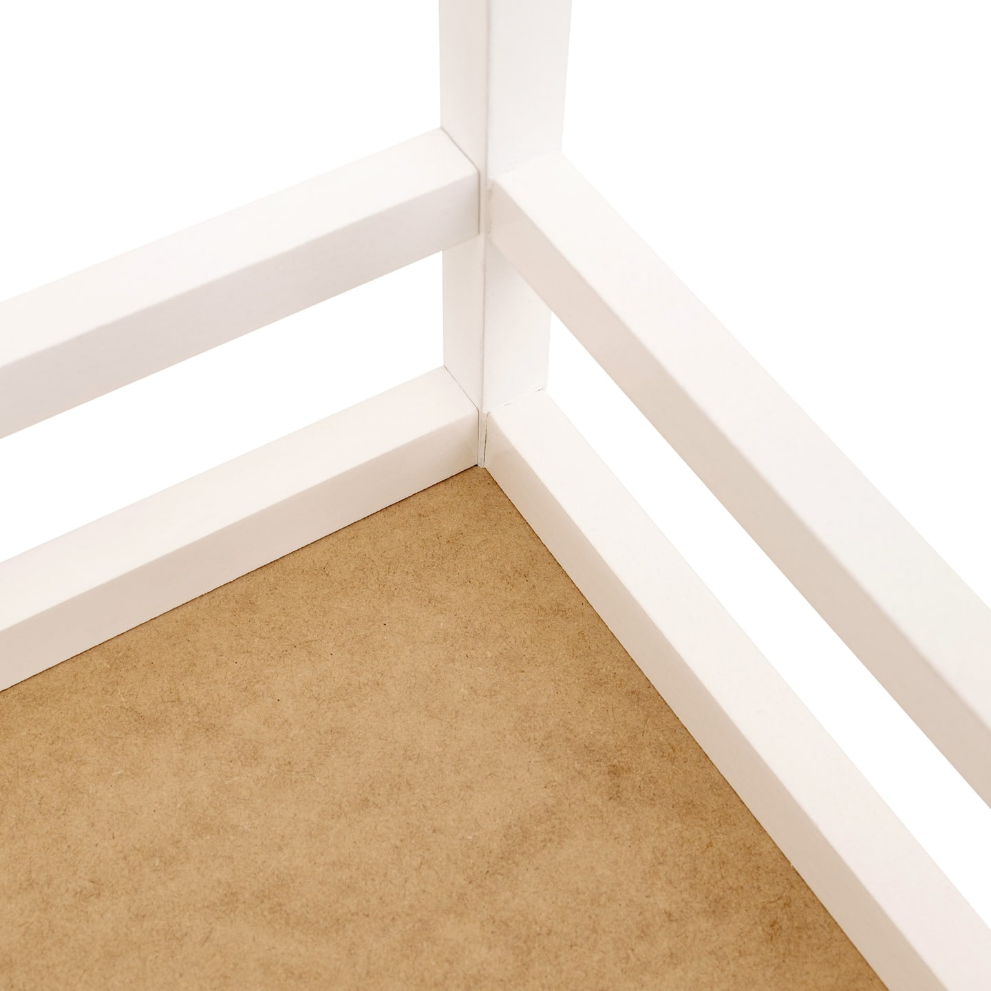 Goki Puppenbett Kinderbett Giebeldach Weiß Holz Puppenmöbel Zubehör Dach B-Ware
