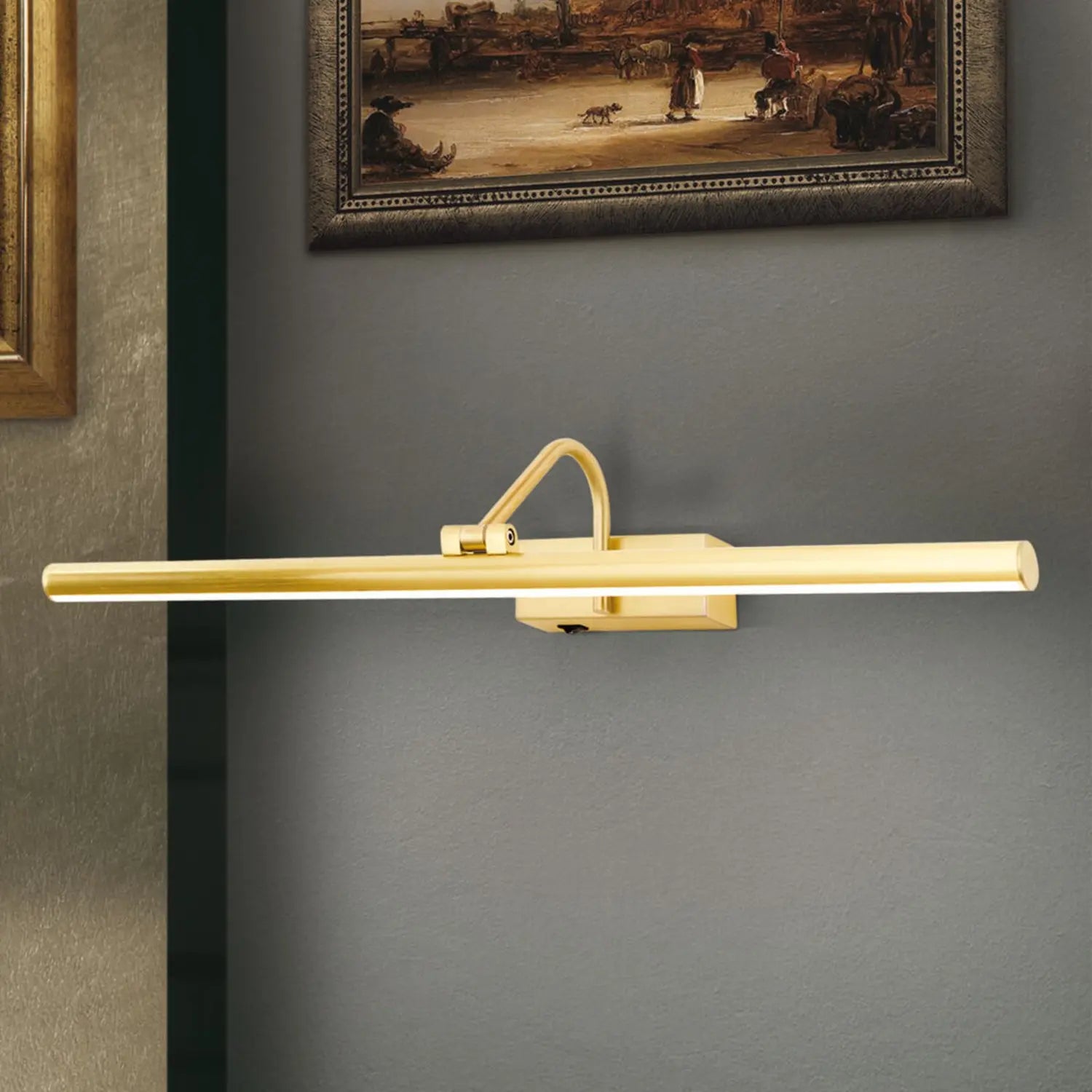 B-Ware Orion Led Bilderleuchte Sofia Wandleuchte Wandleuchte Lampe Leuchte 60 Cm Gold - 9003090254071