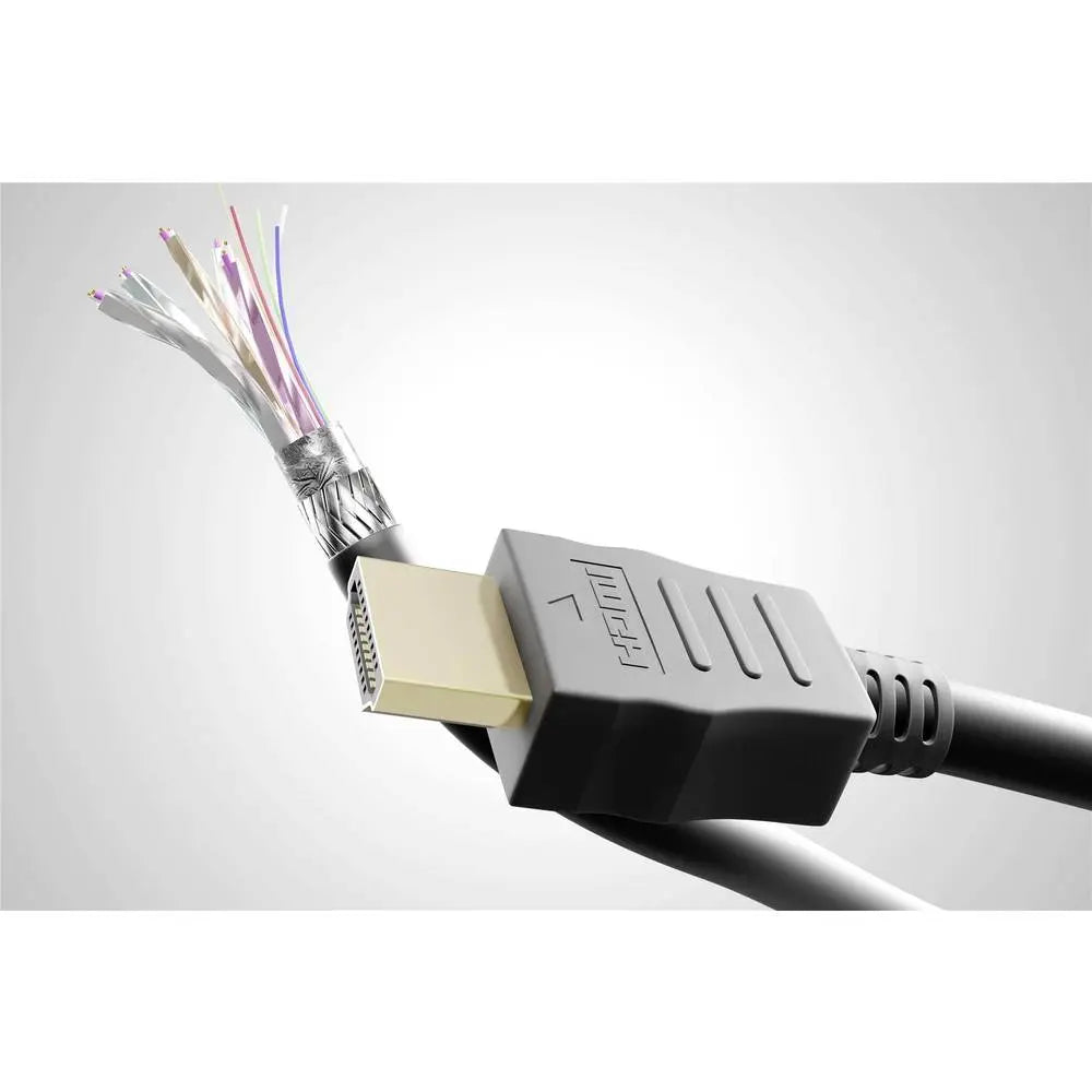 B-Ware Goobay 38523 Hdmi High Speed Kabel Ethernet / Uhd 4 K 60 Hz Monitorkabel / 4,95  - 4040849385230