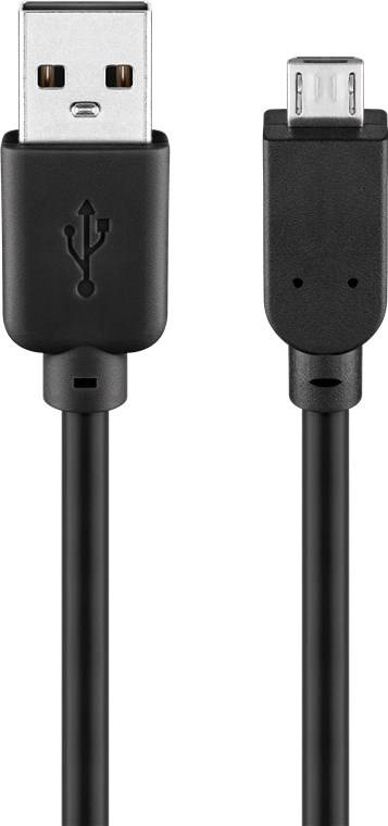 Goobay Usb 2.0 A/Micro Usb 2.0 B Kabel 1,0 M Anschlusskabel 10 Stück B-Ware