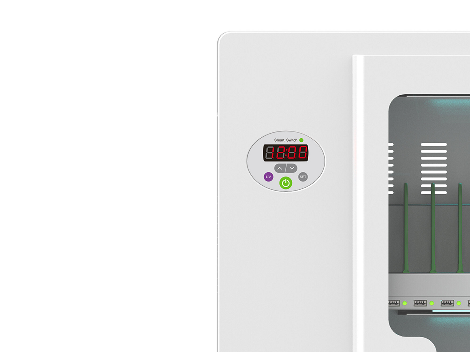 B-Ware Good Connections Tablet Ladeschrank Ladeschrank Tablet Uv C Desinfektion Schwarz