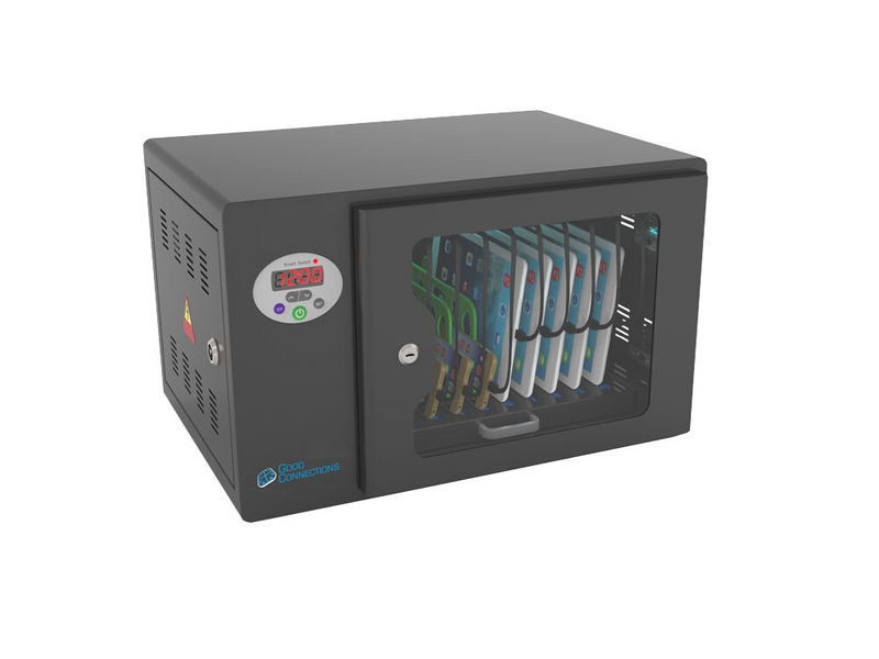 B-Ware Good Connections Tablet Ladeschrank Ladeschrank Tablet Uv C Desinfektion Schwarz