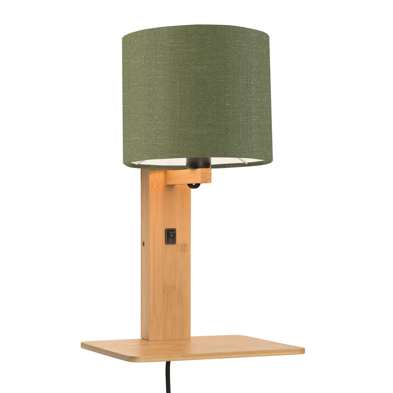 B-Ware Good & Mojo Andes Wandlampe Mit Ablage Wandleuchte Leselampe Lampe Grün Natur - 8716248084734