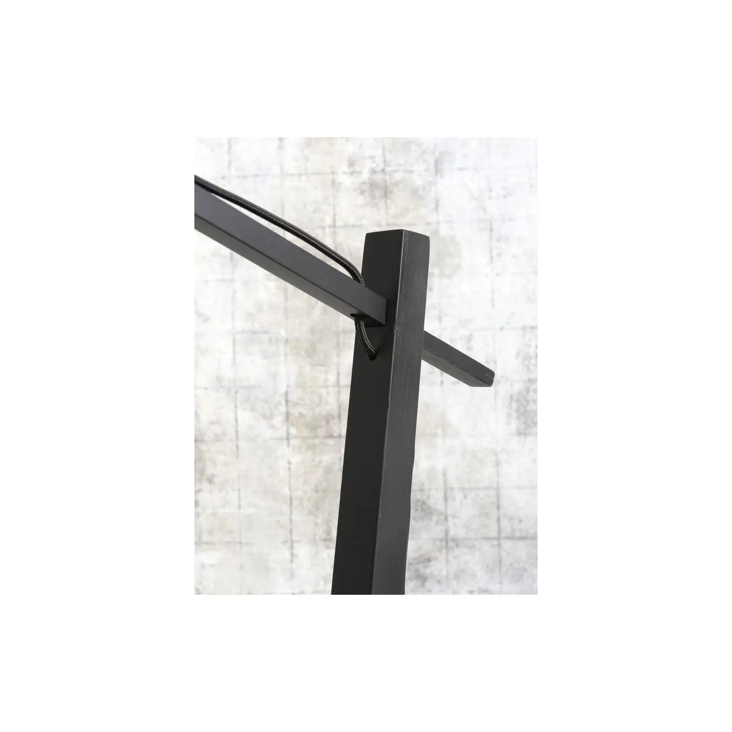 B-Ware Good Mojo Stehlampe Stehleuchte Schwarz Bhutan Bambus Standlampe E27 Led 176 Cm - 8716248084109