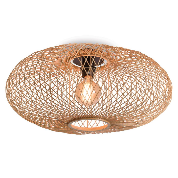 Good & Mojo Cango Deckenleuchte Ellipse Deckenlampe Deckenlicht Leuchte Natur B-Ware - 8716248086592