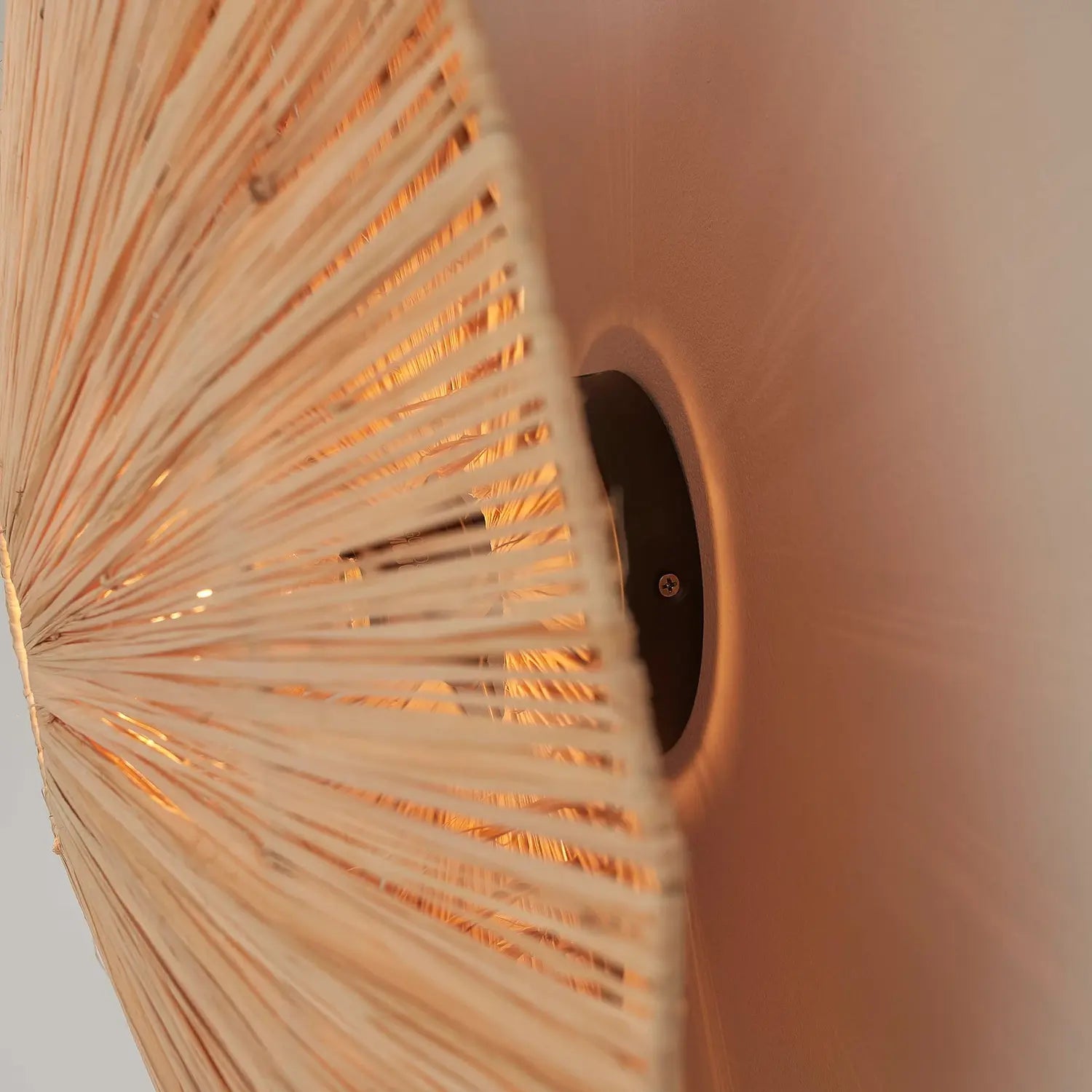 B-Ware Good & Mojo Deckenleuchte Lampe Panama Raffia Natur ø 65 Cm Seil Innenbereich - 8716248095570