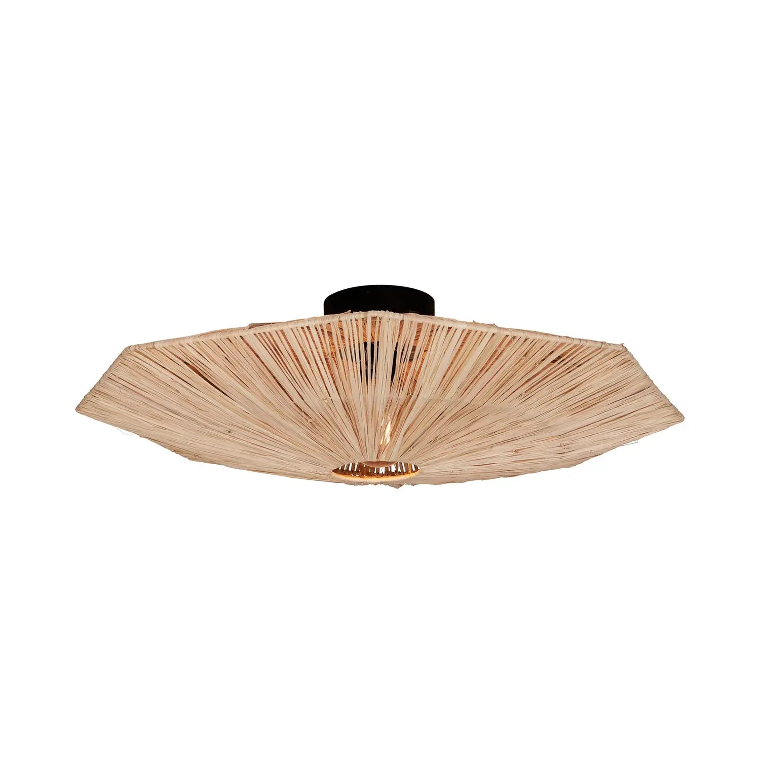 B-Ware Good & Mojo Deckenleuchte Lampe Panama Raffia Natur ø 65 Cm Seil Innenbereich - 8716248095570