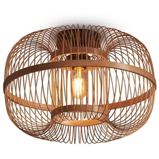 Good & Mojo Hokkaido Deckenlampe Lampe Hängeleuchte Natur 38 Cm Rund B-Ware - 8716248090025
