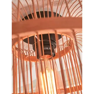 Good & Mojo Hokkaido Deckenlampe Lampe Hängeleuchte Natur 38 Cm Rund B-Ware - 8716248090025