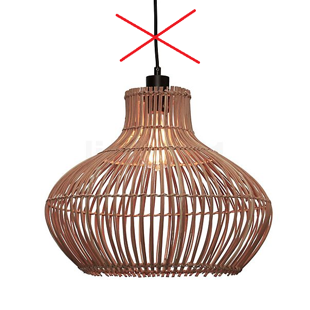 B-Ware Good & Mojo Kalahari Hängeleuchte 1fl 42 X 35 Cm Deckenlampe Siehe Text/Foto - 8716248091381