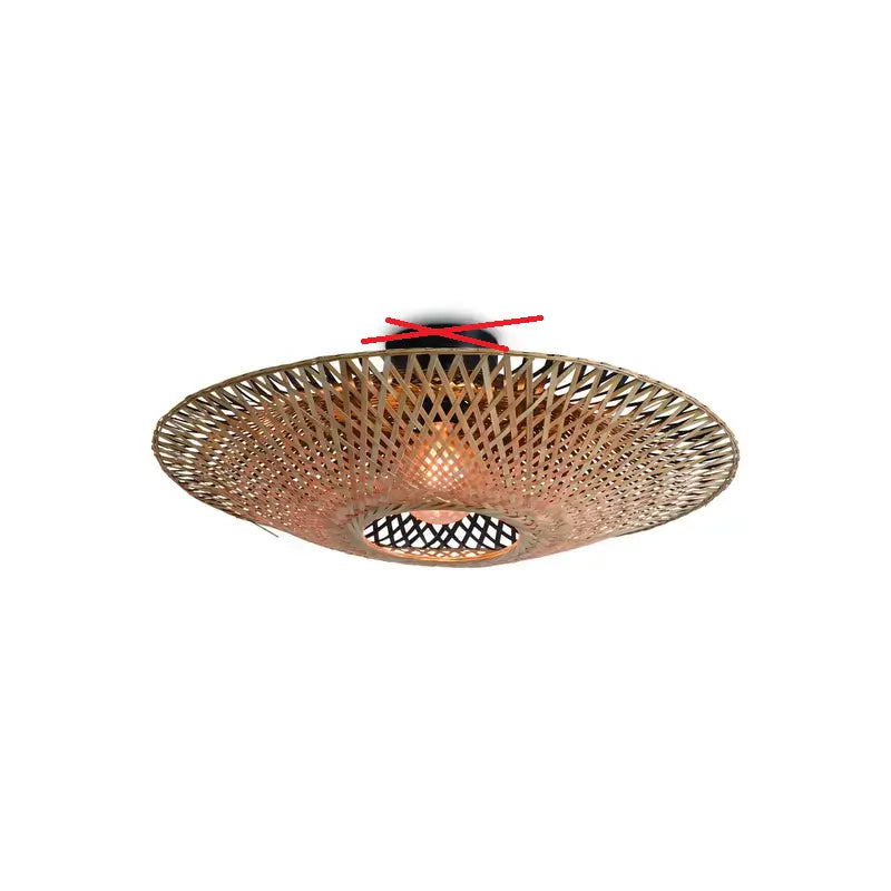 B-Ware Good Mojo Deckenleuchte Lampe Kalimantan Bambus 44cm E27 Led Siehe Text/Foto - 8716248086271