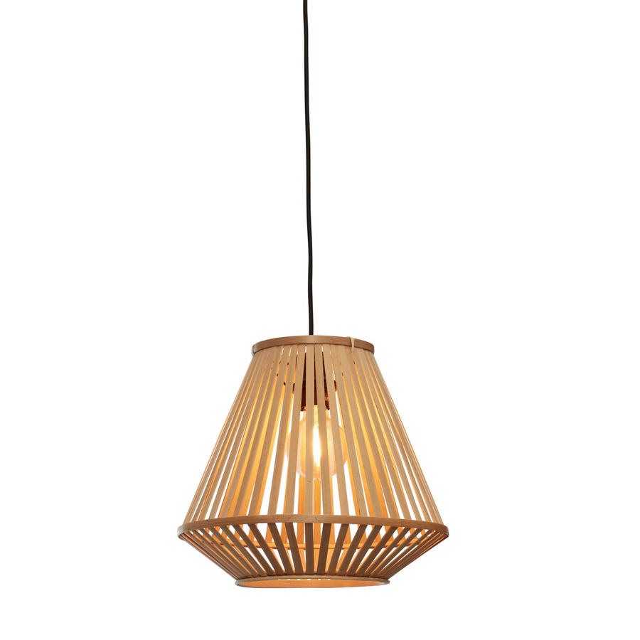Good & Mojo Merapi Hängelampe 30x30 Natur Hängeleuchte Lampe Leuchte Licht E27 B-Ware - 8716248093125
