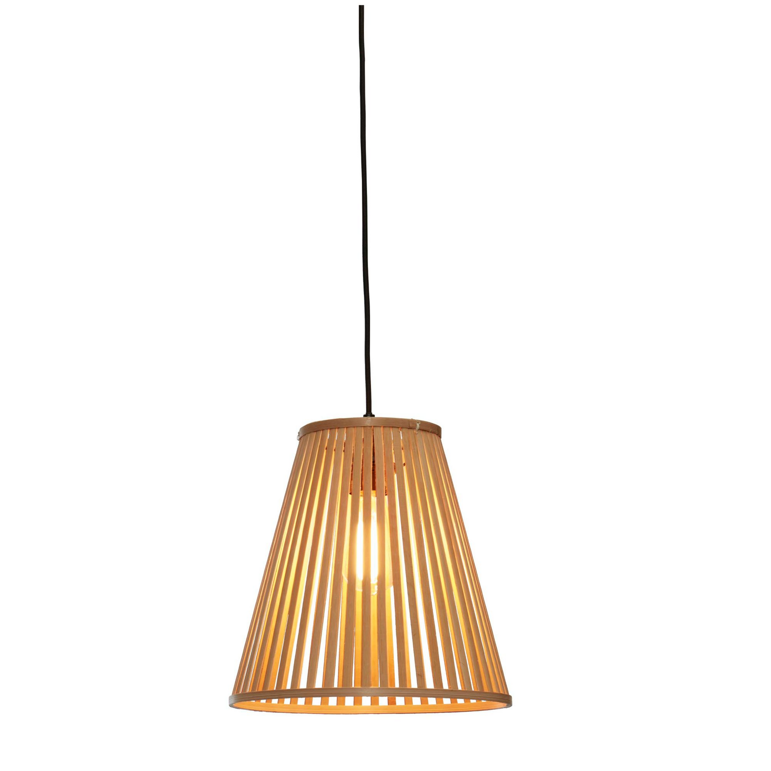 Good & Mojo Merapi Pendel Kegel Hängelampe Lampe 30cm Natur B-Ware - 8716248093149