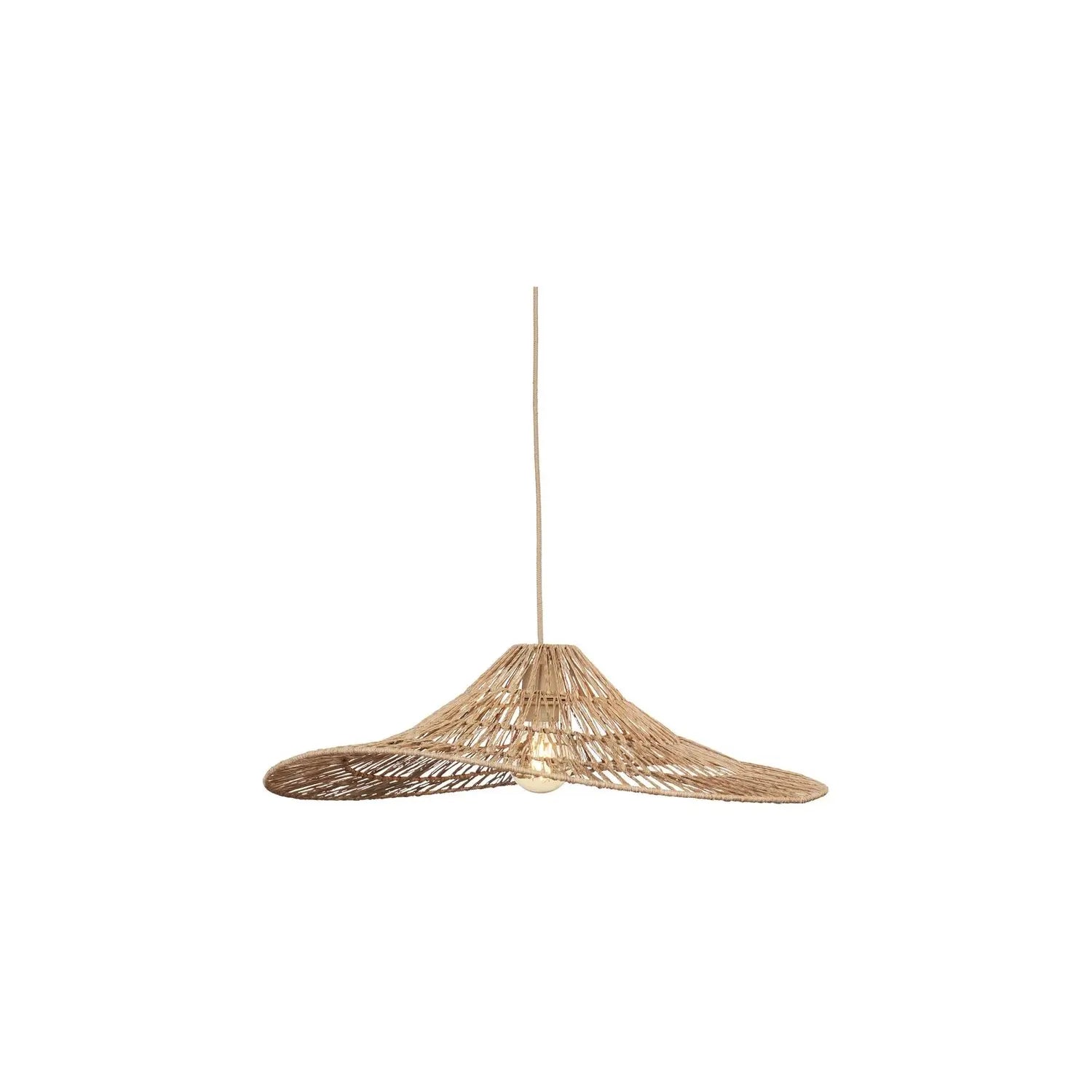 B-Ware Good Mojo Pendelleuchte Hängelampe Cuzco Jute Gelb Lampe Leuchte Deckenlampe - 8716248095495