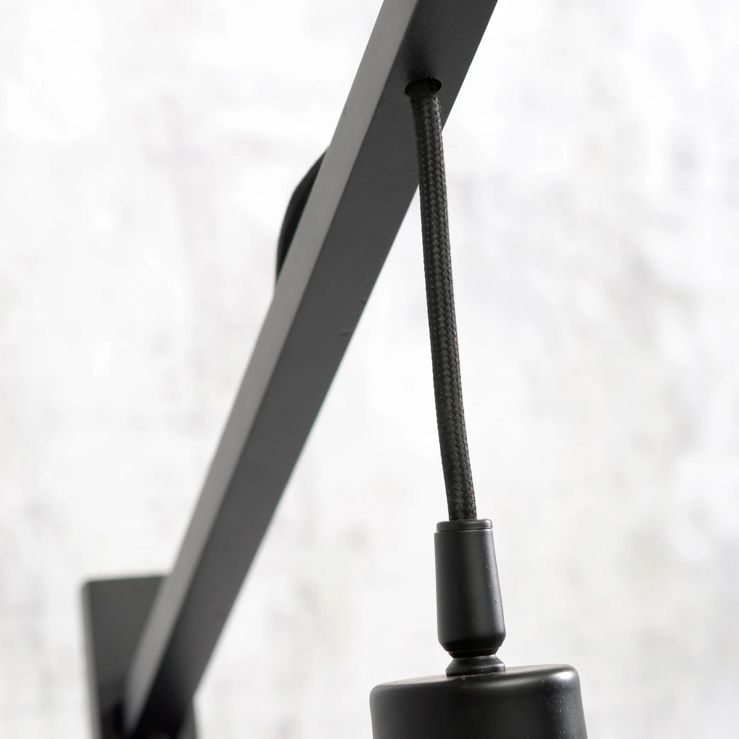 Good & Mojo Stehlampe Lampe Iguazu Natur Schwarz ø50cm Zylinder B-Ware - 8716248084130