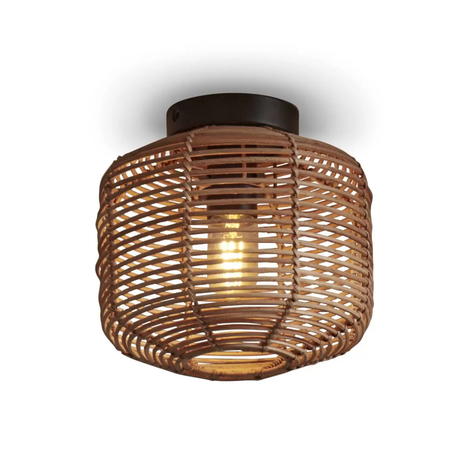 B-Ware Good & Mojo Tanami Deckenleuchte Deckenlampe Deckenlicht Lampe Led 25x20cm Natur - 8716248093378