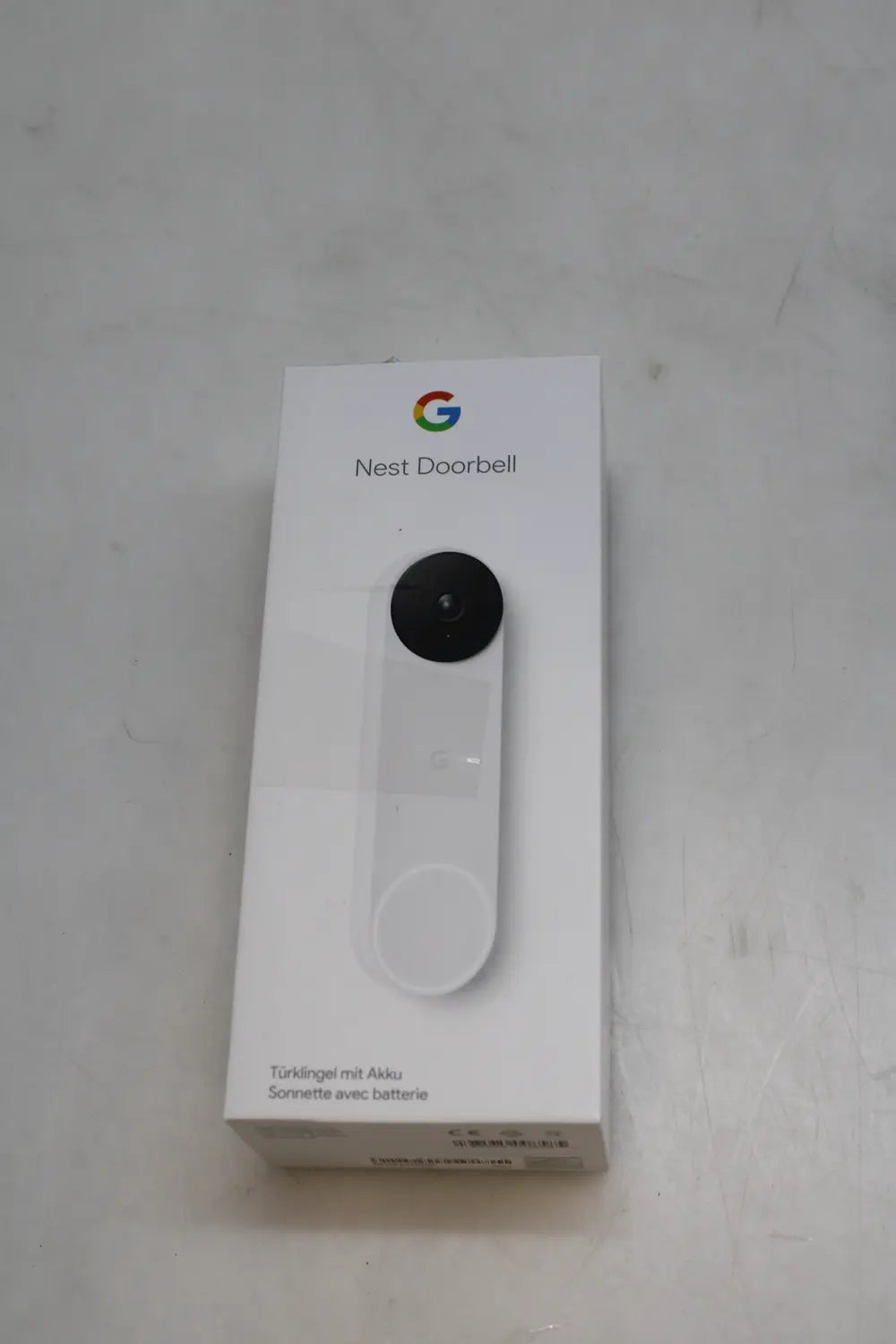 C-Ware Google Nest Wlan Doorbell Videofunktion Akku Intelligente Türklingel Siehe Text - 193575008585
