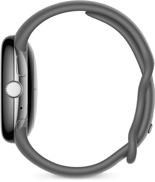 B-Ware Google Pixel Watch Lte Smartwatch Fitnessuhr 41mm Polished Silver Sportarmband  - 840244600334