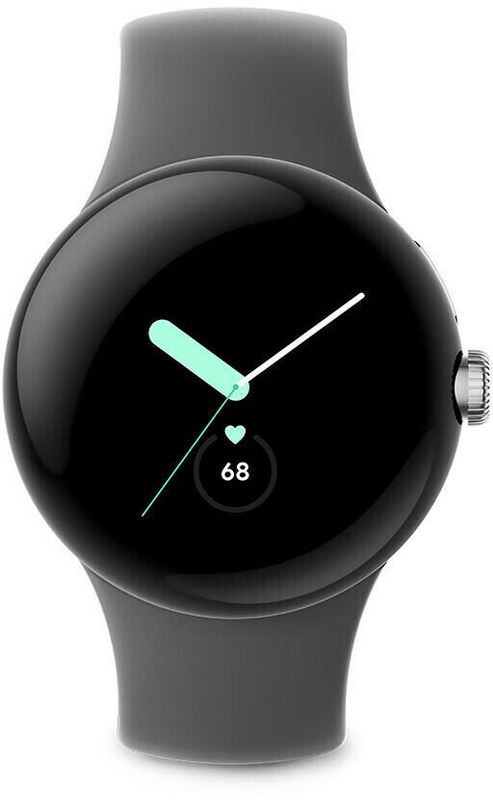 B-Ware Google Pixel Watch Lte Smartwatch Fitnessuhr 41mm Polished Silver Sportarmband  - 840244600334