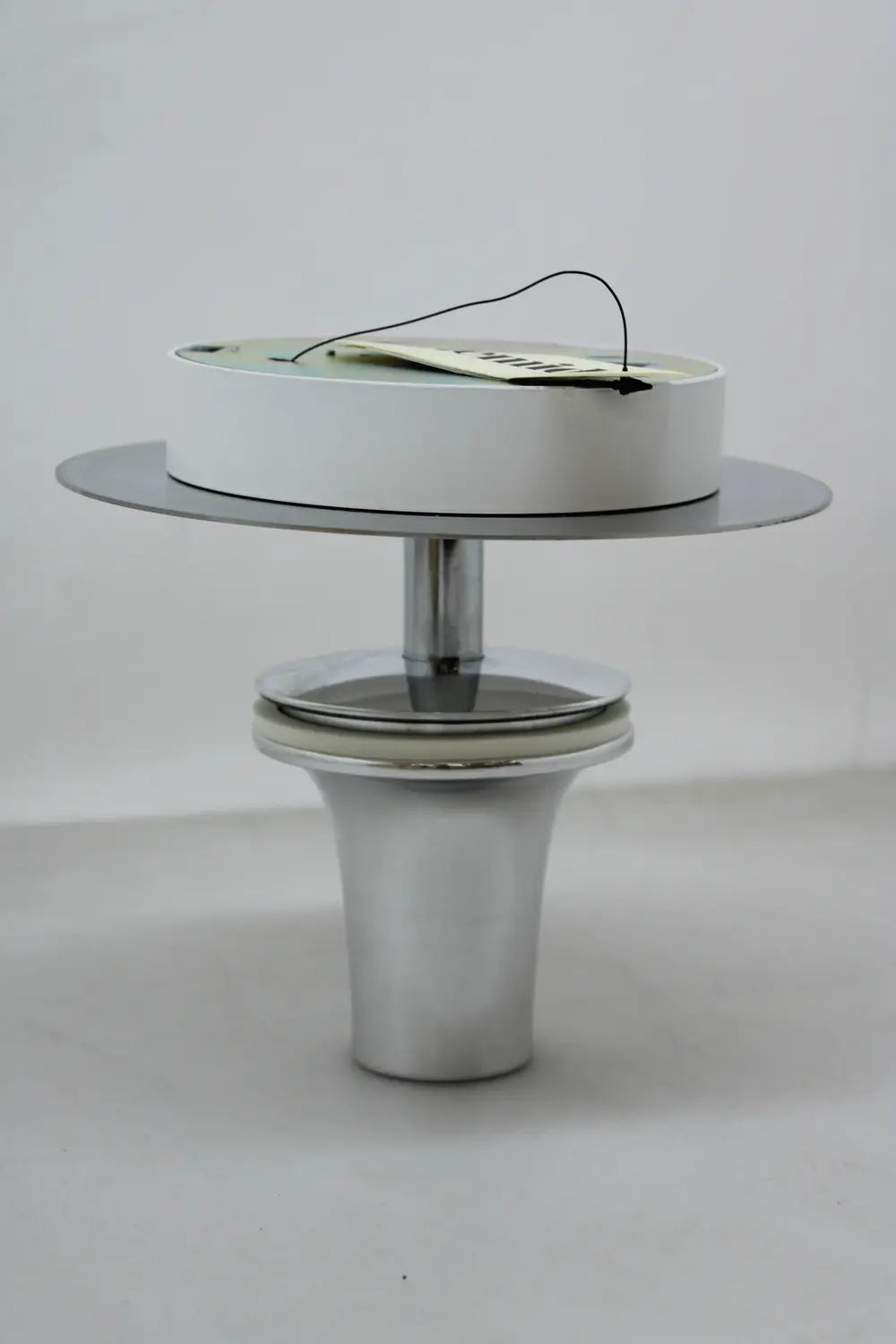 B-Ware Gople Deckenleuchte Lampe Leuchte Silber/Silber Glas Siehe Text/Foto - 8052993063892