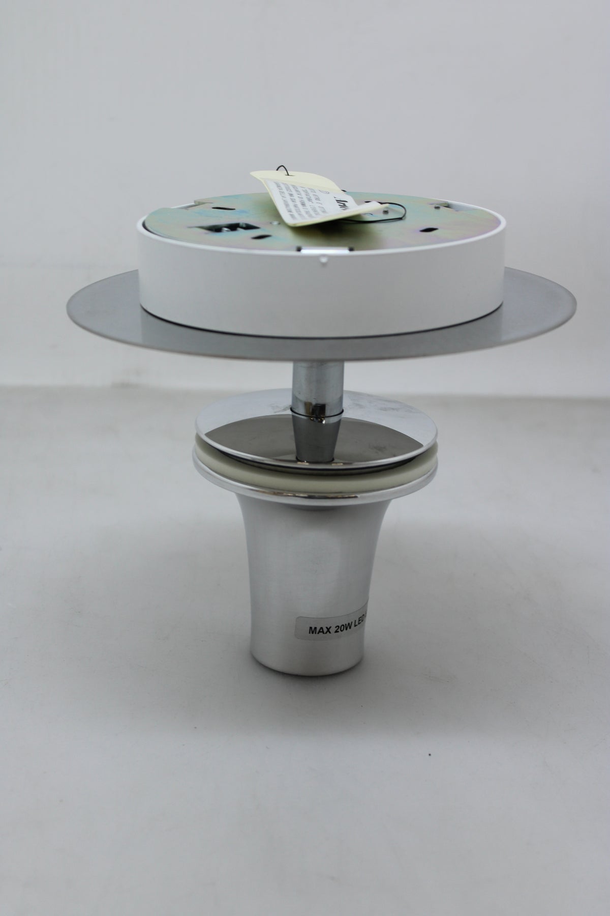 Gople Deckenleuchte Lampe Leuchte silber/silber Glas SIEHE TEXT/FOTO - 8052993063892