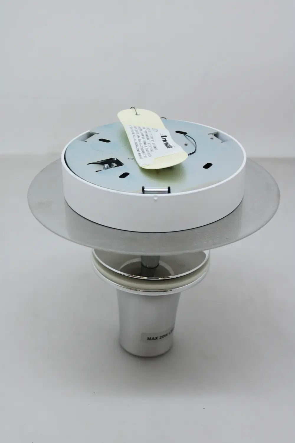 B-Ware Gople Deckenleuchte Lampe Leuchte Silber/Silber Glas Siehe Text/Foto - 8052993063892