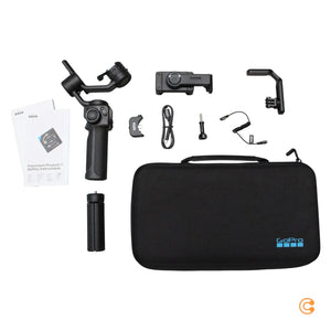 B-Ware Go Pro Gimbal Stabilisator Schwarz Smartphone Halterung Kamera Ki Tracking Mo885
