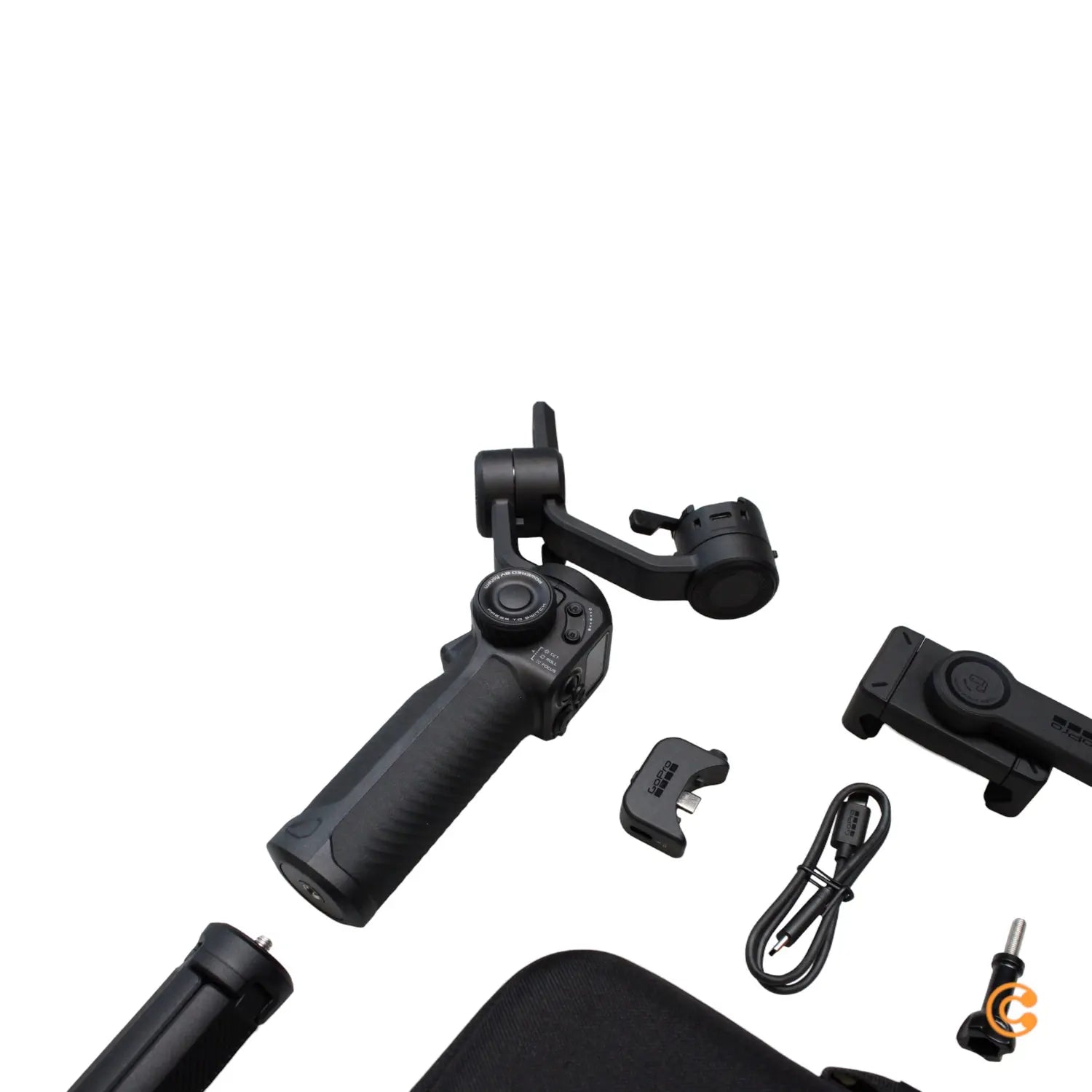 B-Ware Go Pro Gimbal Stabilisator Schwarz Smartphone Halterung Kamera Ki Tracking Mo885 - 810116384334