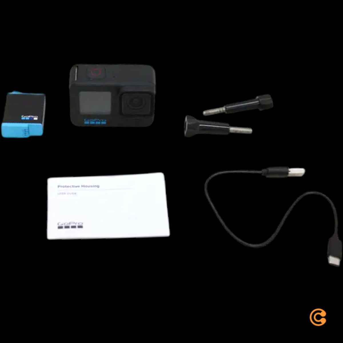 GoPro HERO 10 Black Actioncam Kamera 5K 60 BpS Action Cam Touch-Screen WLAN,GPS - 0818279027228