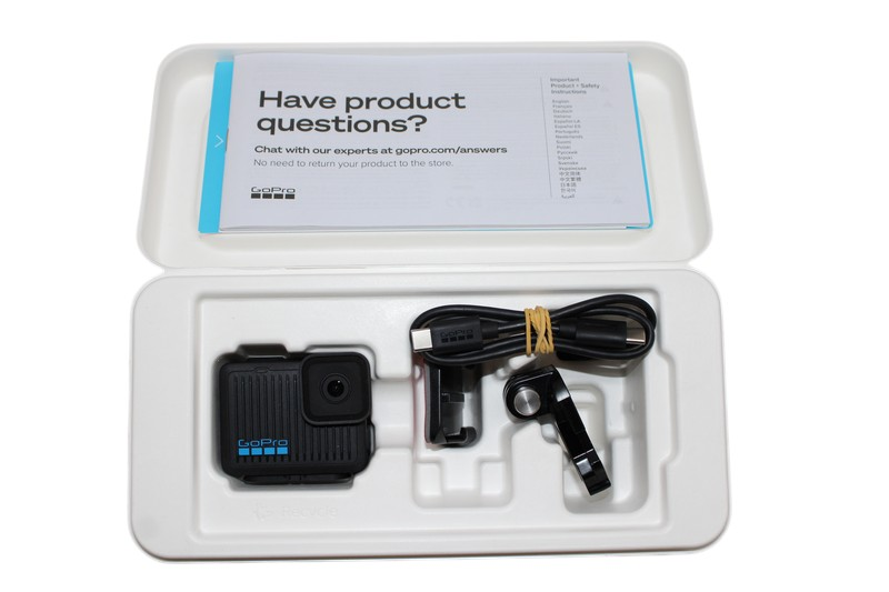 B-Ware Go Pro Hero Action Cam Kamera 4 K Uhd Schwarz Befestigungsösen Akku Wasserdicht - 810116381869