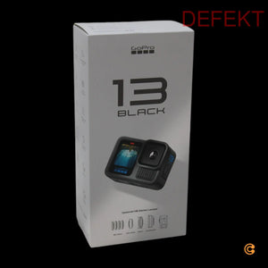 D-Ware Go Pro Hero13 Black Action Cam Videokamera Kamera 5.3 K Schwarz Defektware