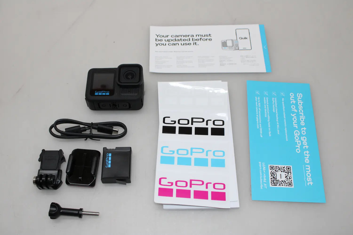 B-Ware Go Pro Hero13 Black Action Cam Videokamera Kamera 5.3 K Schwarz Wasserdicht
